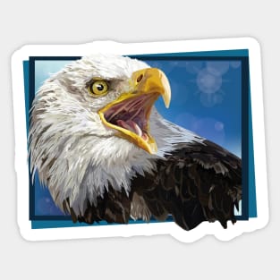 Bald eagle Sticker